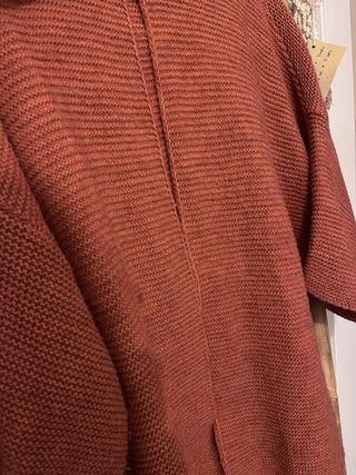 Cárdigan punto color terracota T:U