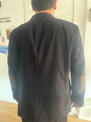 Americana azul oscuro