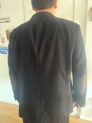 Americana azul oscuro