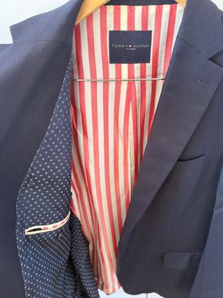 Americana azul oscuro