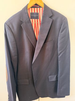 Americana azul oscuro