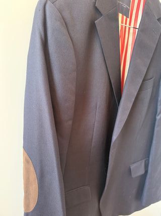 Americana azul oscuro