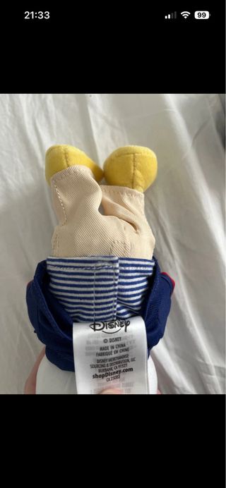 Paperino Disney Pupazzo