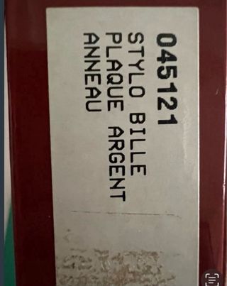 Bolígrafo Dupont Chapado en Plata