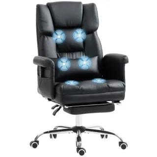 Silla Oficina Masaje con Reposapiés