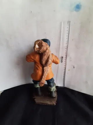 Statuetta marinaio in resina