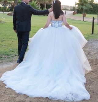 Vestido de Novia Corte Princesa