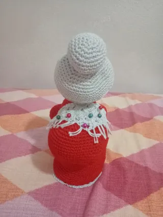 Nonnina portaspilli uncinetto