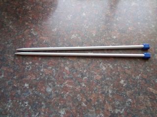 LOTE 4 PARES AGUJAS PUNTO