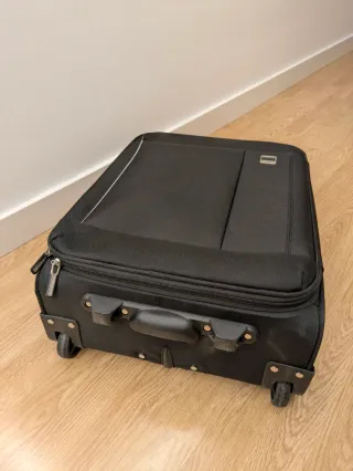 Maleta de cabina Paco Martínez negra