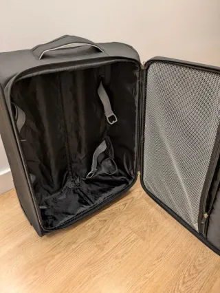 Maleta de cabina Paco Martínez negra
