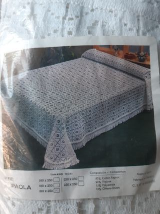 Colcha cama 120 cm NUEVA