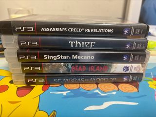 Pack 5 Juegos PS3: Assassin's Creed, Thief, SingSt