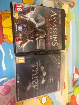 Pack 5 Juegos PS3: Assassin's Creed, Thief, SingSt