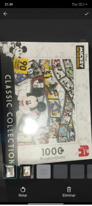 Puzzle Mickey 90 Años Classic Collection