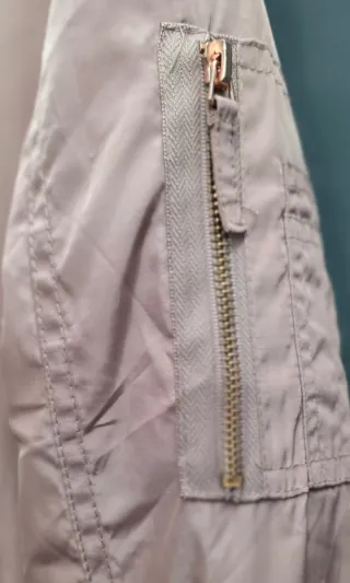 Chaqueta bomber rosa palo talla L