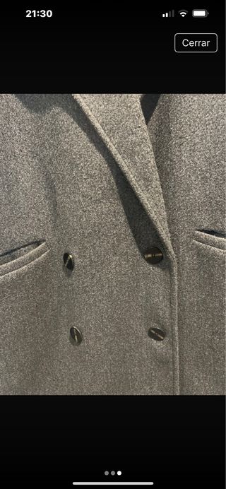 Abrigo gris Only