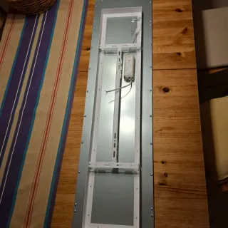 Lampara. Panel LED Lindby Livel 120x30