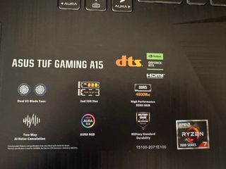 Portátil Gaming Asus TUF Gaming A15 Ryzen 7