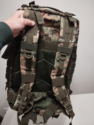 Mochila Táctica 50L Camuflaje Verde