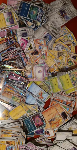 Lotto carte Pokémon - circa 800 pezzi ENG JAP