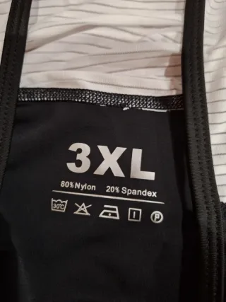 X-TIGER Pantaloneta Ciclismo Tirantes 3XL