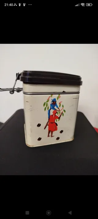 Latta caffè vintage anni '50
