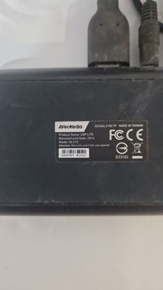 Capturadora HDMI AverMedia LGP Lite GL310