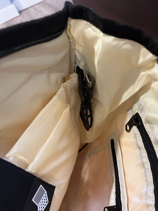 Mochila LOVEVOOK gris y blanca