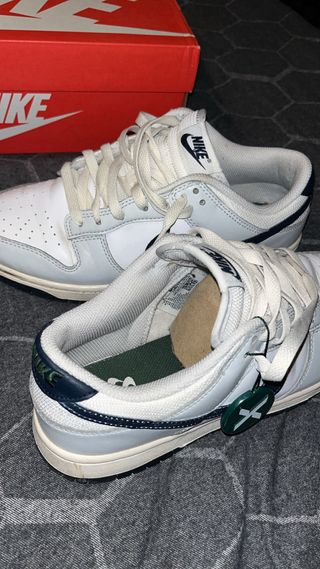 Zapatillas Nike Dunk Azul y Blanco