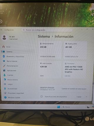 PC HP ProDesk AMD A4