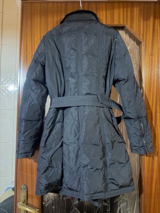 Piumino Seventy nero con cintura