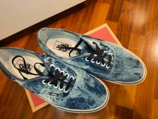Vans Authentic Acid Denim Blu