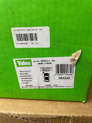 Faro Delantero Izq Renault R21.NUEVO!!