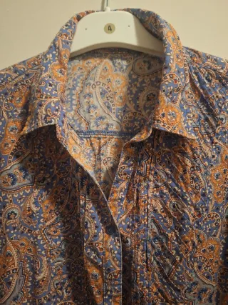 Camisa estampada talla 46