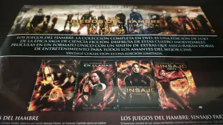 Los Juegos del Hambre DVD precintado
