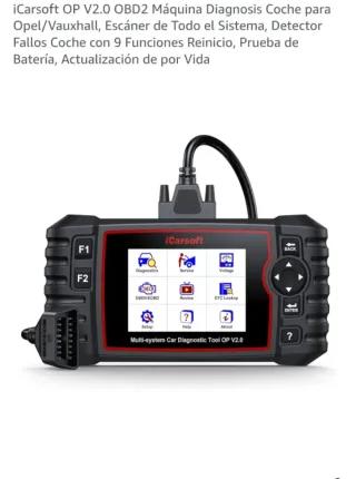 Máquina Diagnosis Coche OBD2 iCarsoft OP V2.0