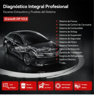Máquina Diagnosis Coche OBD2 iCarsoft OP V2.0