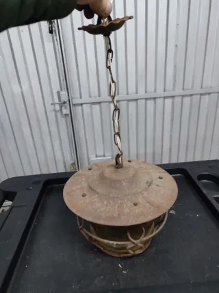 Lámparas colgantes antiguas