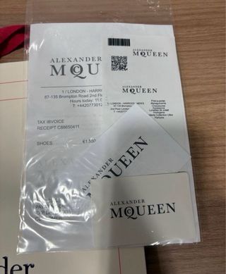 Zapatillas Alexander McQueen Talla 45