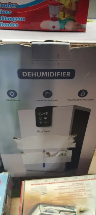 Deshumidificador RoyYaw Blanco