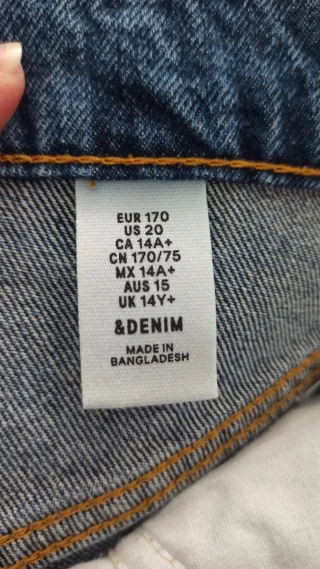 Falda vaquera niña H&M