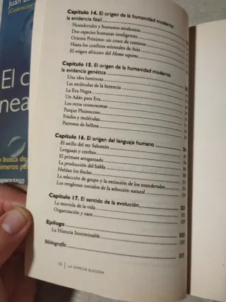 La especie elegida: la larga marcha de la evolu...