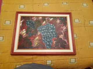 Pintura de uvas