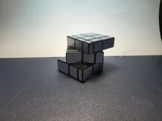 Mirror cube shape shifting puzzle