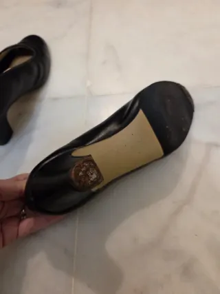Zapatos de danza española negros