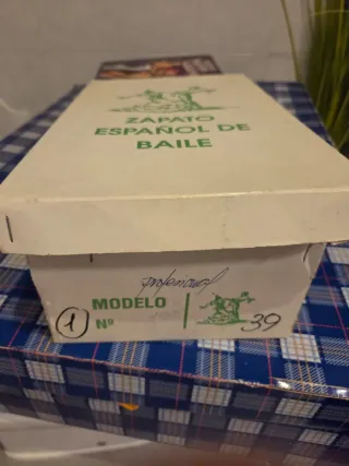 Zapatos de danza española negros