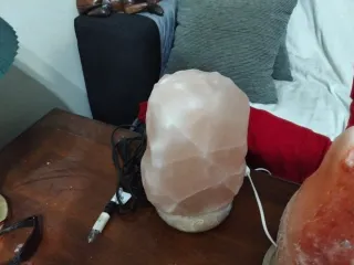Lámparas de sal del Himalaya (3 unidades)