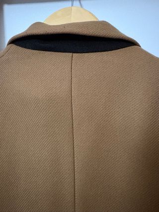 Abrigo Zara Manteco Doble Botonadura