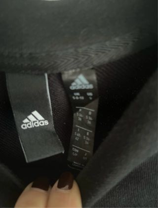 Felpa Adidas Unisex Nera